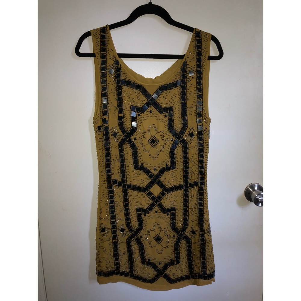 Beaded Mini Dress